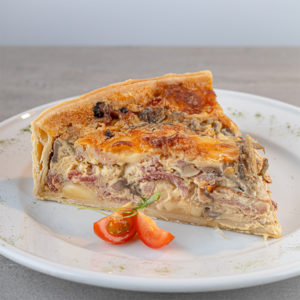 Quiche y ensalada - Imagen 1