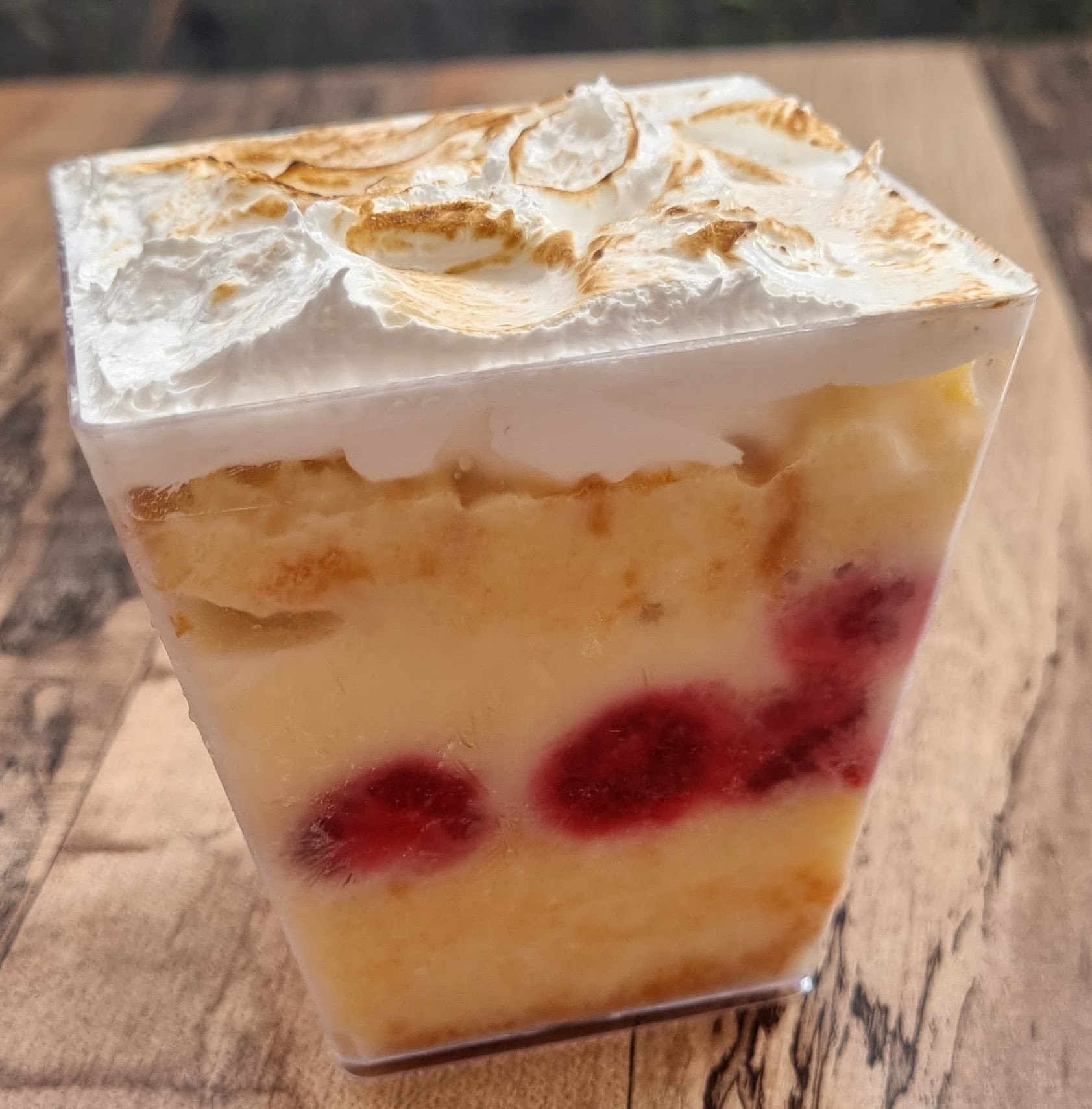 Postre 3 leches Frambuesa individual