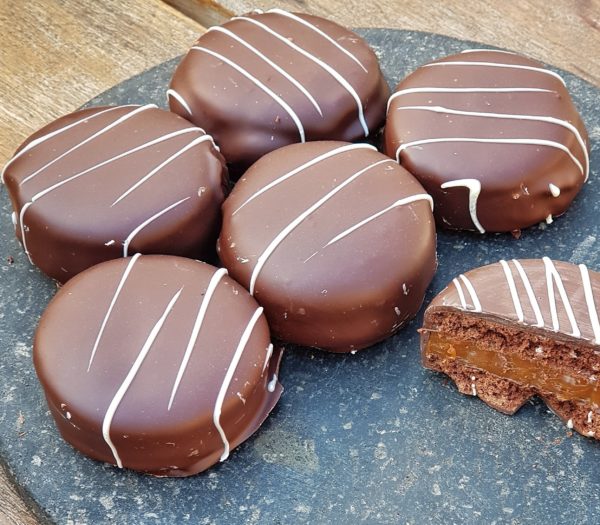 alfajor de chocolate