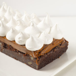 Barra brownie manjar sin azucar - Imagen 1