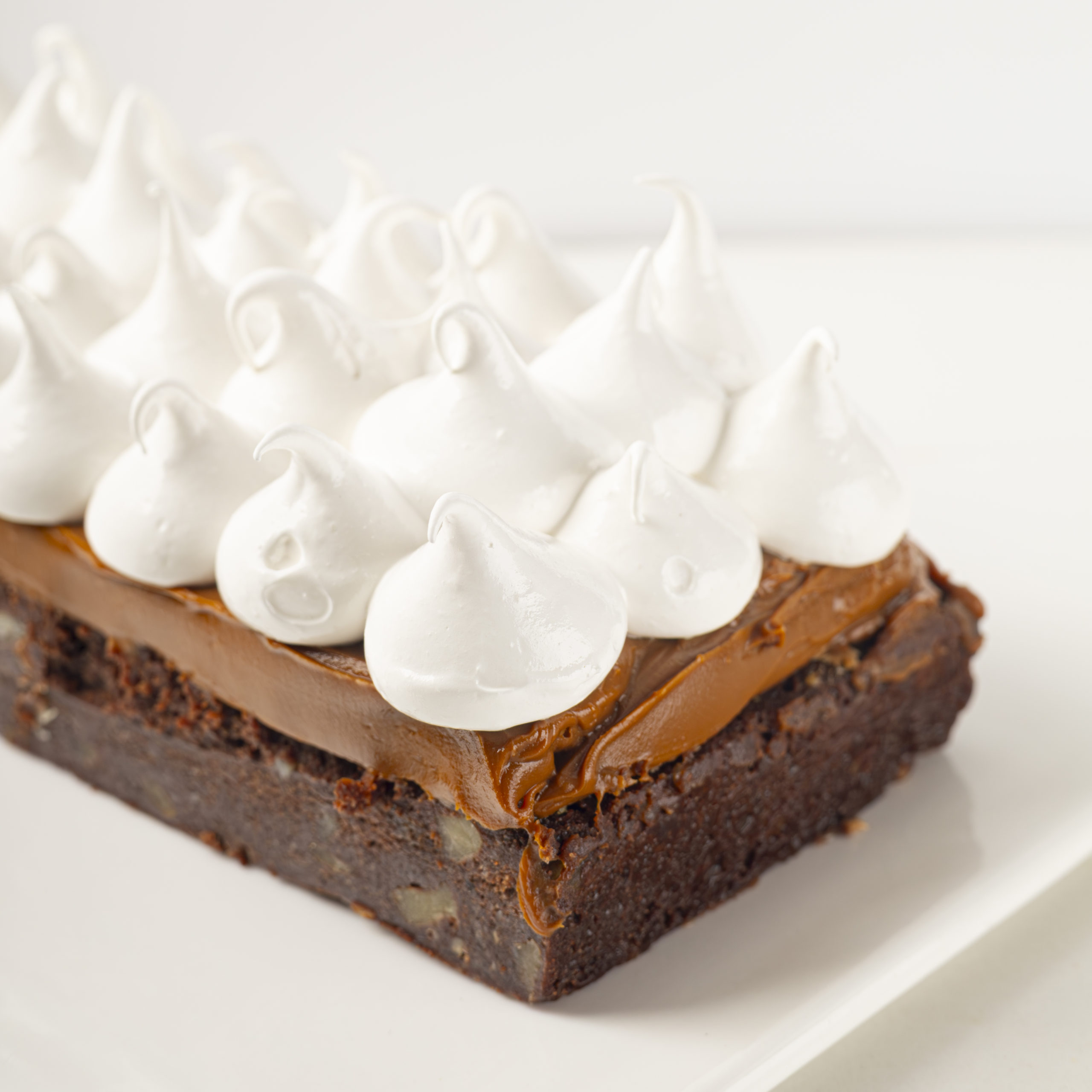 Barra brownie manjar sin azucar