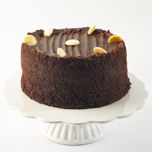 Torta de chocolate y frambuesa