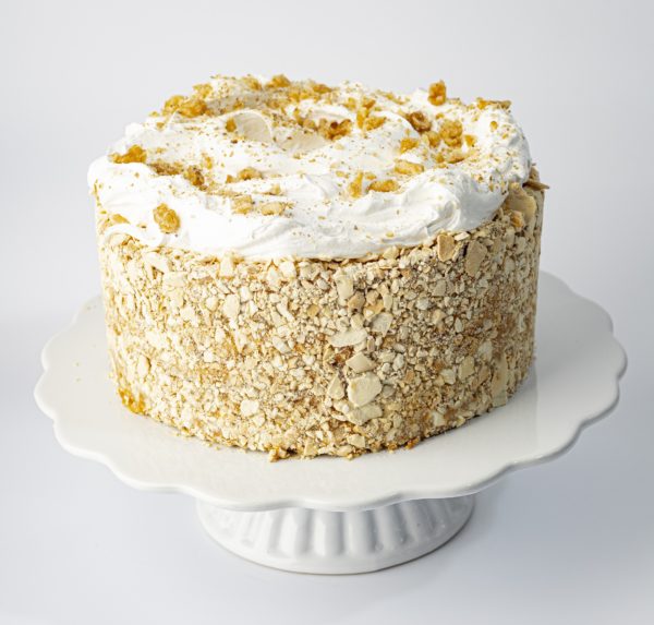 Torta hojarasca manjar nueces
