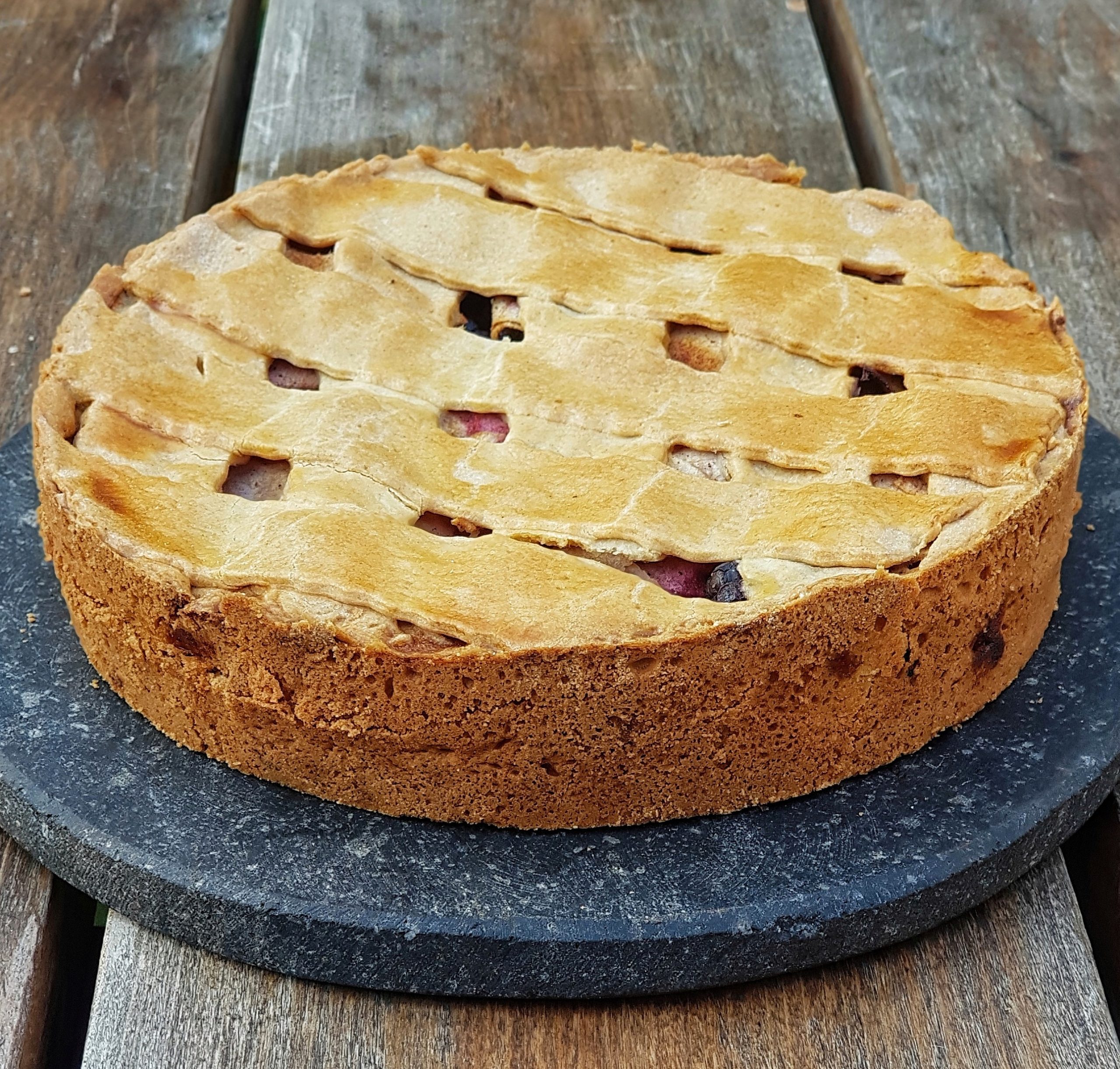 Kuchen de Manzana sin azucar