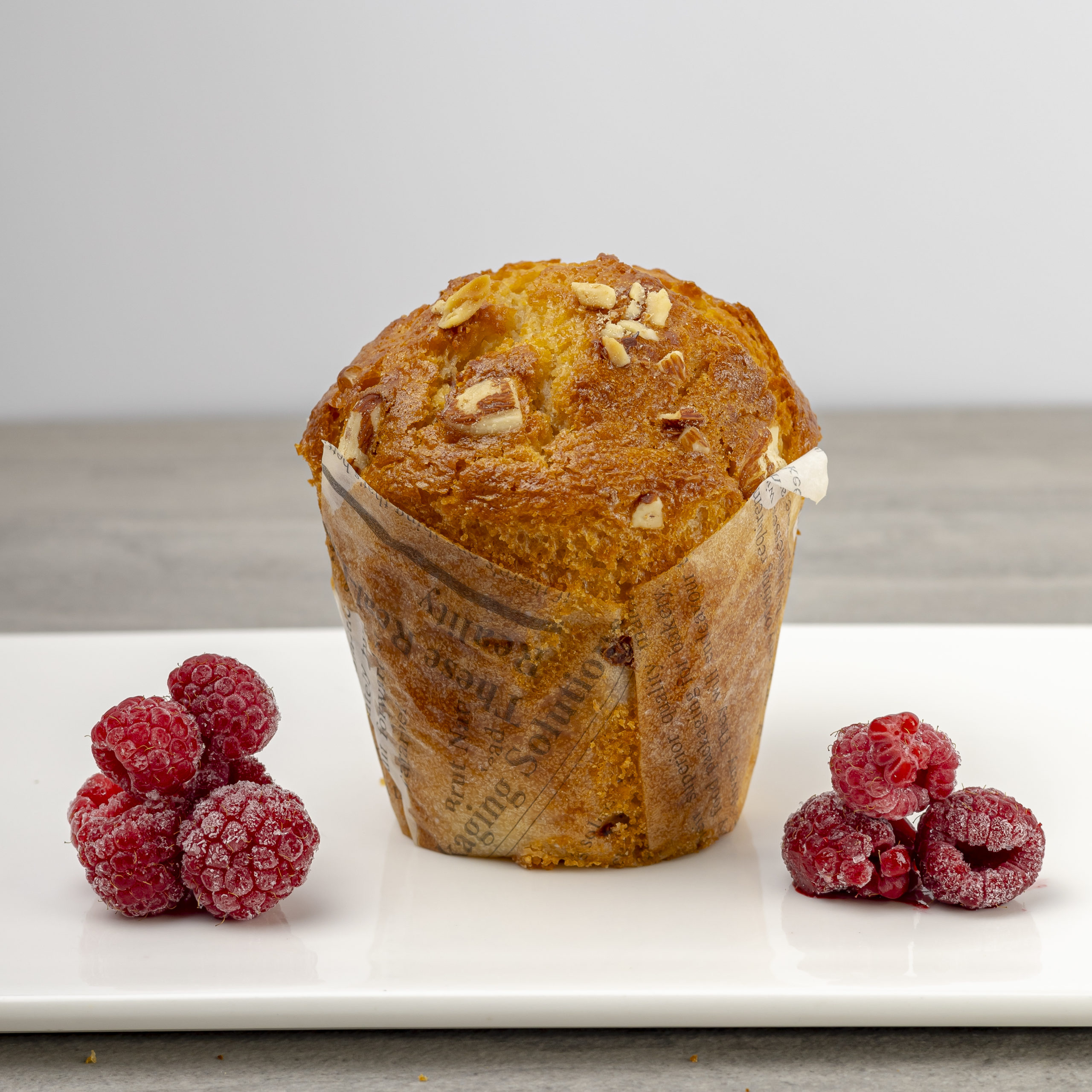 Muffin frambuesa sin azúcar