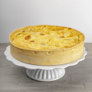 Quiche de alcachofa y palmitos - Imagen 1