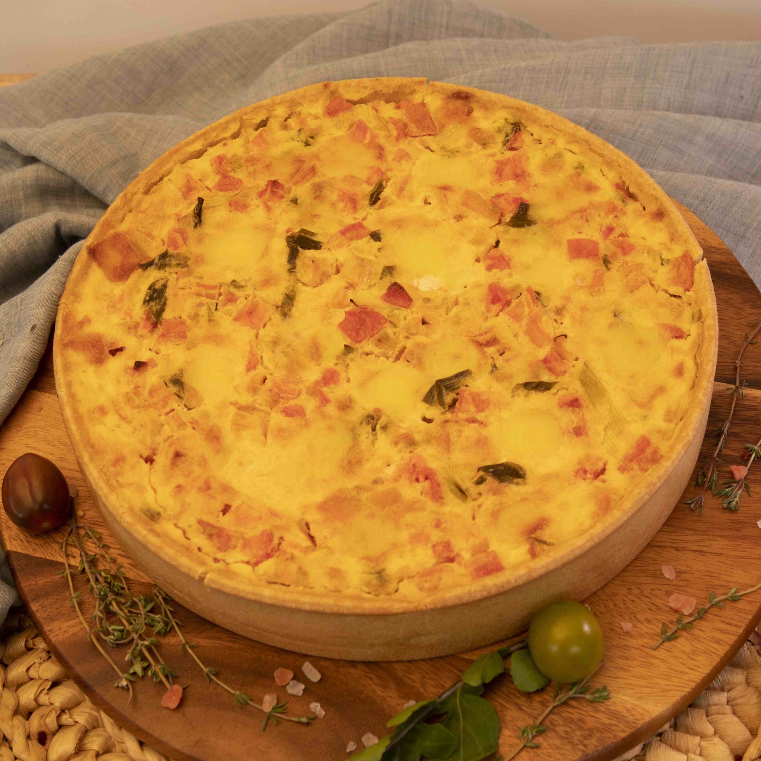 quiche pollo