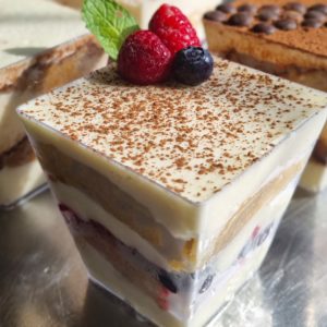Tiramisu de Berries sin azucar individual - Imagen 1