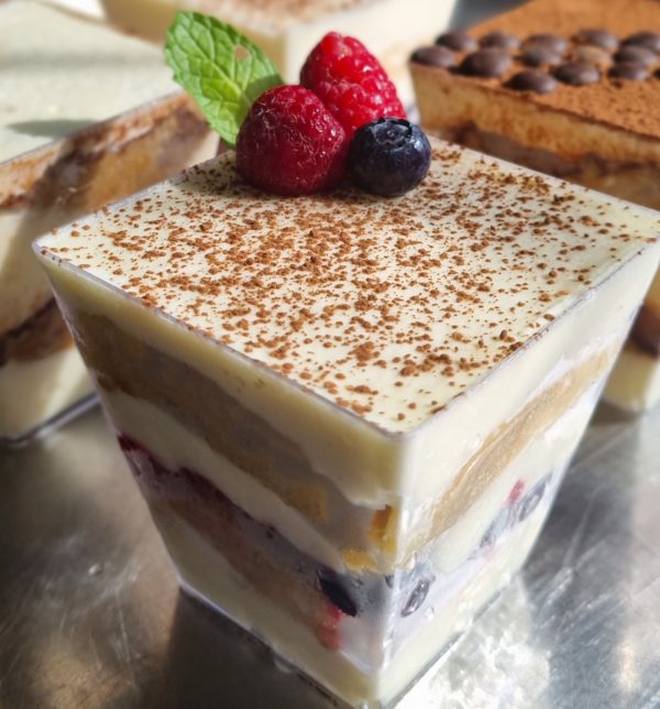 Tiramisu de Berries sin azucar individual