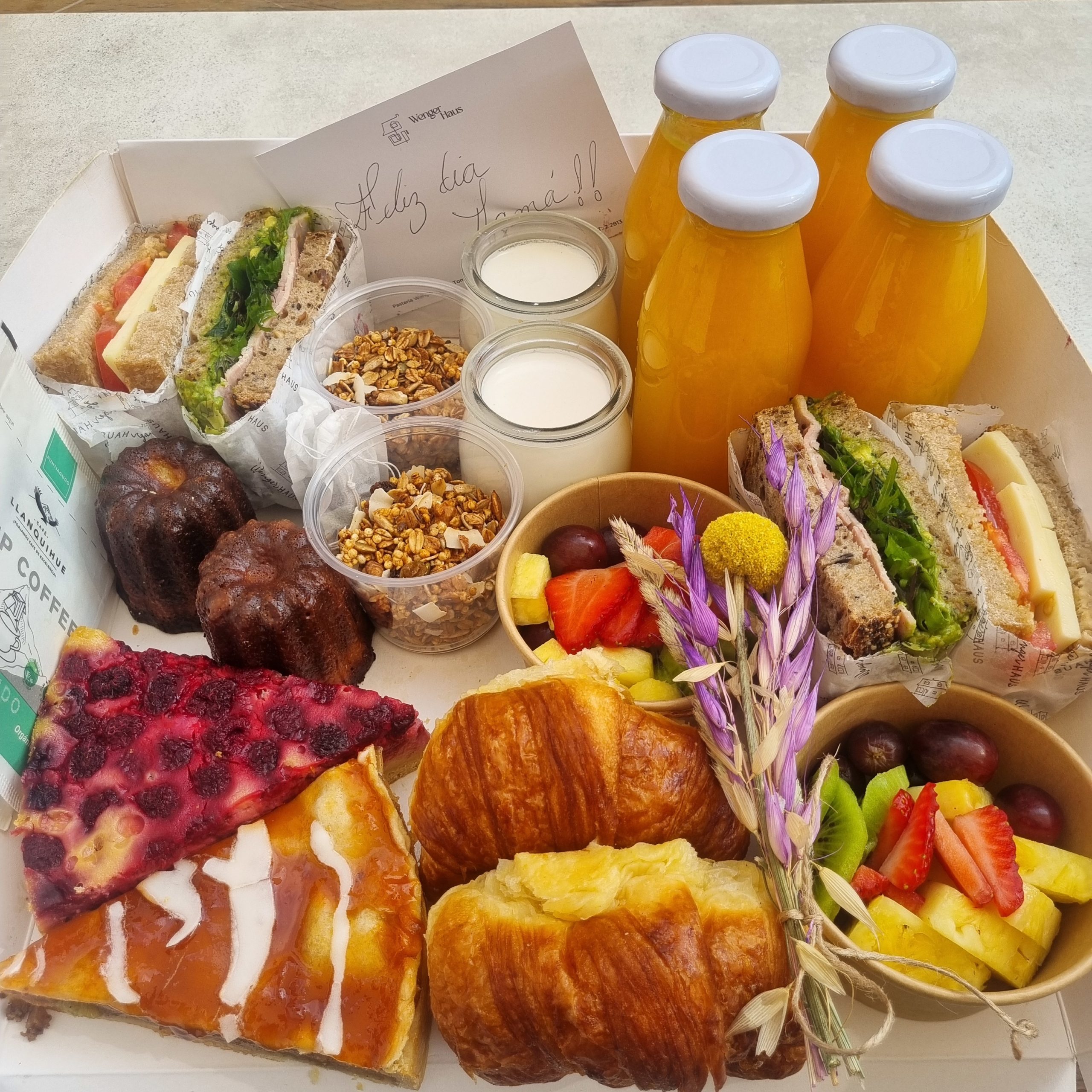 Desayuno familiar dia de la madre