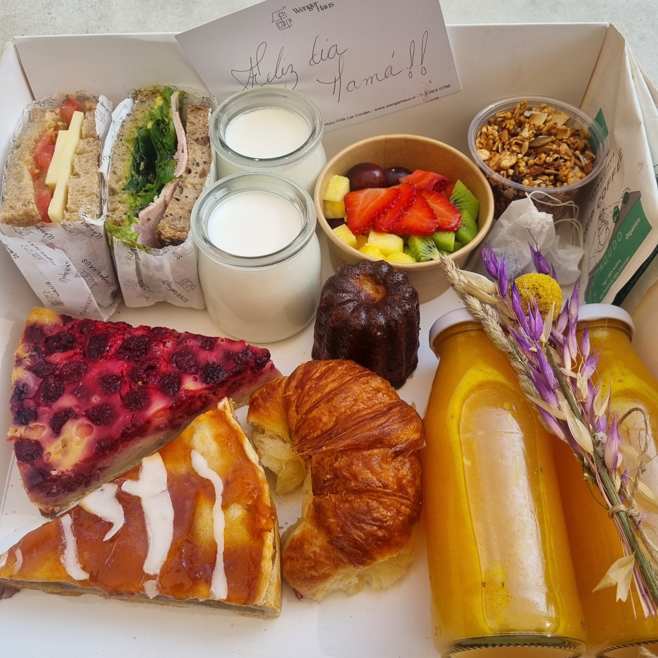 Desayuno para dos dia de la madre